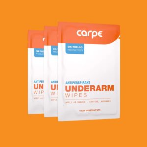 3 Underarm Wipes